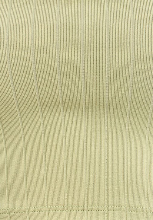 Sırt Detaylı Crop ve Wide-Leg Pantolon Kombini
