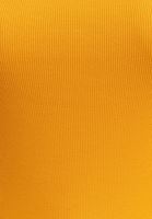 Bayan Turuncu Pamuklu Esnek Dokulu Tişört