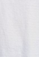 Bayan Beyaz Dantel Detaylı Keten Atlet