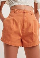 Bayan Turuncu Nature Friendly Cepli Mini Şort