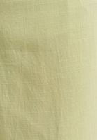 Bayan Yeşil Linen Blend Wide-Leg Pantolon