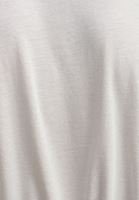 Bayan Gri V-Neck Oversize Tişört ( MODAL )