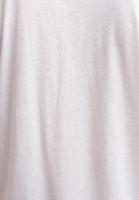 Bayan Beyaz V-Neck Oversize Tişört ( MODAL )