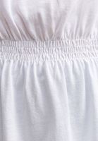 Bayan Beyaz Vatkalı Bluz ( MODAL )