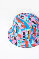 Bayan Çok Renkli Desenli Bucket Şapka