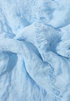 Bayan Mavi Casual Uzun Şal