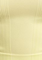 Bayan Sarı Dikişsiz Halter Yaka Tank Top