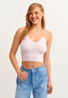 Crop Gömlek ve Sweat Mini Şort Kombini