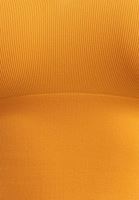 Bayan Turuncu Dikişsiz Crop Top