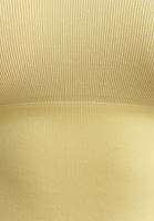 Wide-Leg Pantolon ve Dikişsiz Crop Kombini