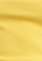 Bayan Sarı İnce Askılı Seamless Crop Top