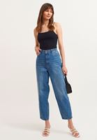 Bayan Siyah Askı Detaylı Tank Top