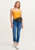 Bayan Turuncu Askı Detaylı Tank Top