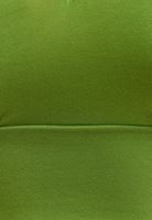 V-Neck Crop Atlet ve Mini Şort Kombini