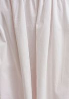 Bayan Beyaz Pamuklu Midi Etek