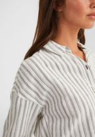 Bayan Çok Renkli Pamuklu ve Çizgili Casual Gömlek