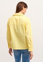 Bayan Sarı Pamuklu Gömlek Ceket