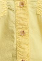 Bayan Sarı Pamuklu Gömlek Ceket