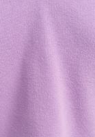 Women Purple Hooded Crop Knitwear