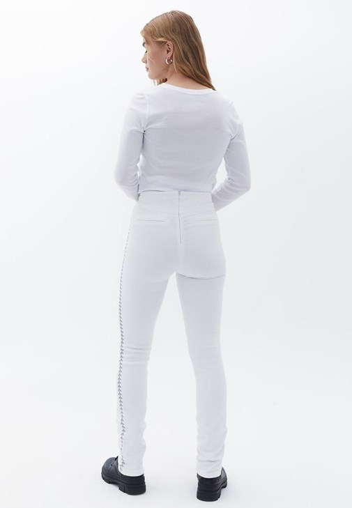 Nakışlı Slim-Fit Pantolon ve Gömlek Kombini