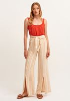 Bayan Kiremit Yumuşak Dokulu Askılı Atlet