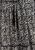 Bayan Çok Renkli Floral Desenli Mini Elbise