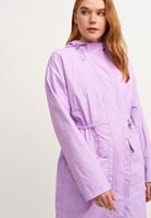 Bayan Mor Waterproof Uzun Yağmurluk