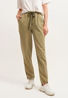 Bayan Yeşil Carrot-Fit Pantolon ( TENCEL™ )