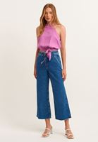 Bayan Mor Halter-Neck Crop Top ( TENCEL™ )