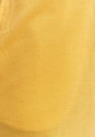 Bayan Sarı Çift Bağcıklı Sweat Şort ( TENCEL™ )