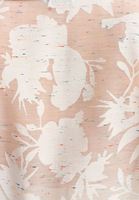 Bayan Krem Desenli ve Kuşaklı Kimono