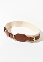 Bayan Krem Tokalı Casual Kemer