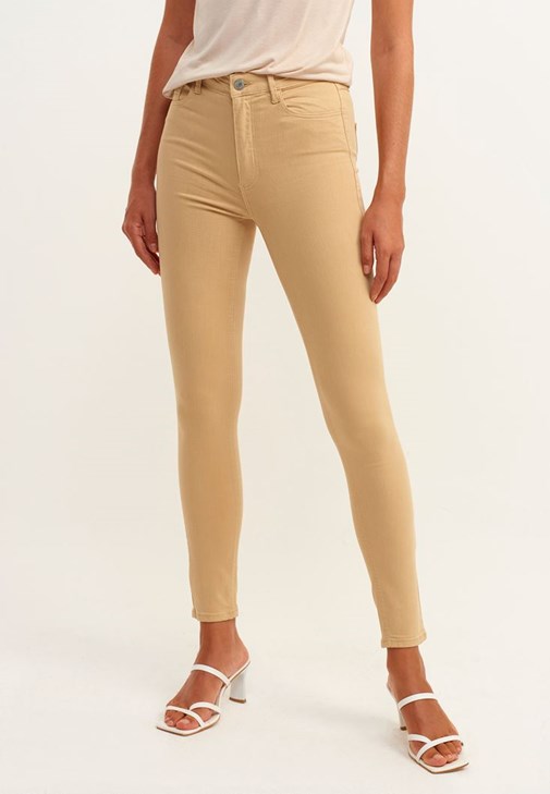 Slouchy-Fit Triko Ve Skinny Pantolon Kombini
