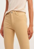 Bayan Bej Toparlayıcı Etkili Skinny Pantolon ( TENCEL™ )