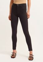 Cut-Out Detaylı Kazak ve Skinny Pantolon Kombini