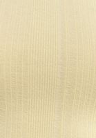 Bayan Sarı Cut-Out Detaylı Halter Yaka Atlet