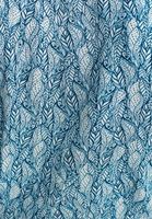 Bayan Çok Renkli Beli Bağlamalı Desenli Gömlek