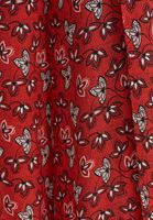 Bayan Çok Renkli Floral Desenli Yırtmaçlı Pantolon