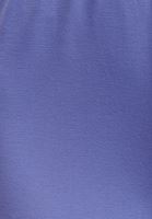 Bayan Mor Esnek Dokulu Asimetrik Wide-Leg Pantolon