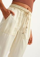 Bayan Kum Beji Yumuşak Dokulu Jogger Pantolon ( TENCEL™ )