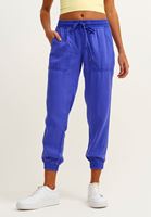 Bayan Lacivert Yumuşak Dokulu Jogger Pantolon ( TENCEL™ )
