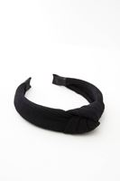 Bayan Siyah Büzgü Detaylı Taç