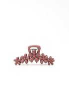 Bayan Pembe Çiçekli Toka