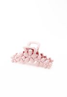 Bayan Pembe Çiçekli Toka