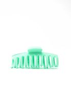 Bayan Yeşil Büyük Saç Tokası