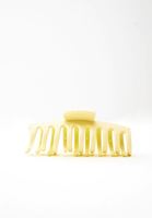 Bayan Sarı Büyük Saç Tokası