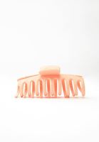 Bayan Pembe Büyük Saç Tokası