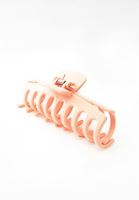 Bayan Pembe Büyük Saç Tokası