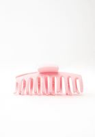 Bayan Pembe Büyük Saç Tokası