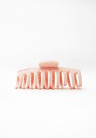 Bayan Pembe Büyük Saç Tokası